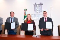 La alcaldesa Ana Muñiz Neyra encabezó la firma de convenios con el Instituto Tecnológico de Toluca para ampliar las oportunidades de formación profesional de los estudiantes.