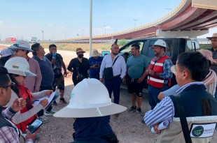 Exigieron concluir puentes y obras de drenaje pendientes.