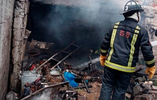 Fuerte explosión deja un herido de gravedad en una casa de #Ixtapaluca