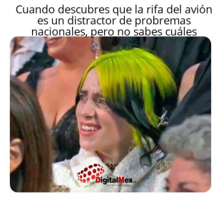 El distractor avión presidencial