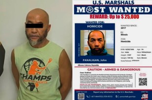 La captura de John Panaligan se realizó el 21 de octubre de 2024