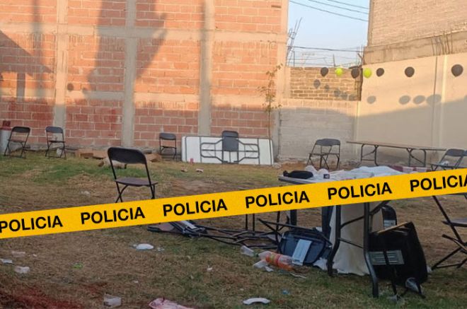 Los hechos ocurrieron en un jardín de fiestas en el municipio de Chimalhuacán