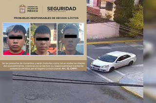 Los tres sujetos, junto con el vehículo asegurado, fueron puestos a disposición del Ministerio Público, quien determinará su situación jurídica.