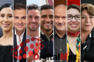 Elisa Carrillo, Luis Montaño, Pepe Couttolenc, Adrián Hernández, Antonio Esteva, Azucena Cisneros, Delfina Gómez