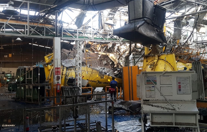 Explosión en fábrica de #Ecatepec