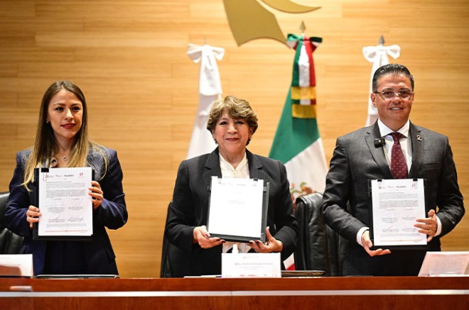 “Estoy segura, que los jueces y juezas a quienes habrá de encomendarse esta delicada labor sabrán cumplirla con profesionalismo, sensibilidad y oportunidad&quot;: Delfina Gómez