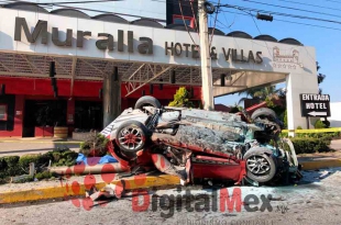 #Metepec: Brutal accidente en la Toluca-Tenango; un chico fallece y jovencita está grave