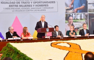 Anuncia gobernador Alfredo del Mazo creación de la Policía de Género