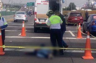 Hallan cadáver de un hombre sobre la México-Puebla