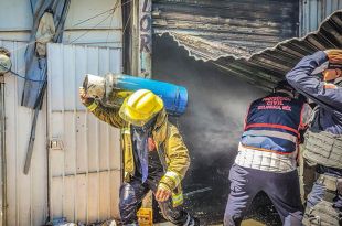 Alumnos y profesoras de un jardín de niños fueron evacuados