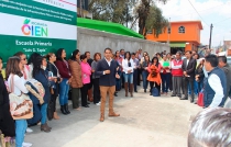 Manuel Uribe, candidato a líder del SMSEM, recorrió las 13 regiones sindicales