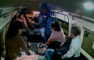 #Video: Chofer evita accidente durante un asalto más, ahora en Nicolás Romero