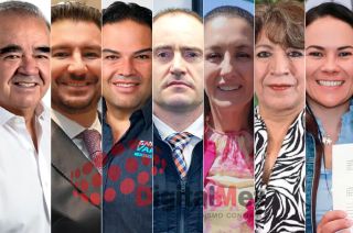 Maurilio Hernández, Elías Rescala, Enrique Vargas, Rodrigo Martínez, Claudia Sheinbaum, Delfina Gómez, Alejandra del Moral, Yesica Rojas