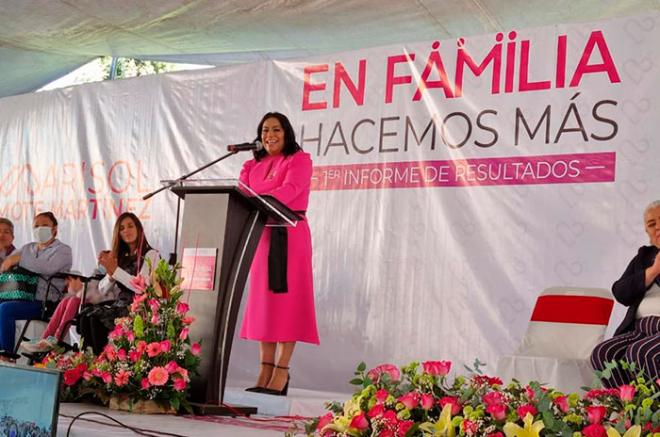 #DIFLerma: Marisol Mote rinde su primer informe de labores