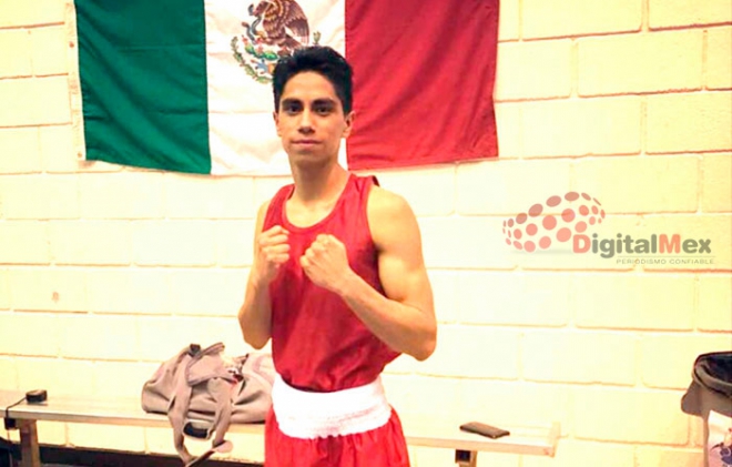 El boxeador mexiquense Yoali Mejía consigue plaza a Centroamericanos de Barranquilla 2018
