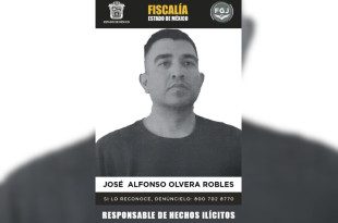 José Alfonso Olvera Robles fue sentenciado a 55 años de prisión