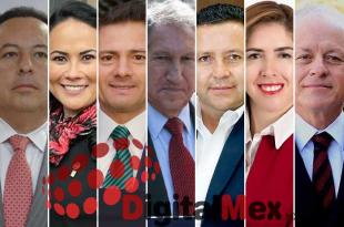 José Luis Cervantes, Alejandra del Moral, Enrique Peña, Arturo Montiel, Gerardo Serrano, Melissa Vargas, Eric Sevilla