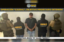 Tras su detención, fue trasladado al Centro Penitenciario de Nezahualcóyotl, quedando a disposición de la Autoridad Judicial correspondiente.