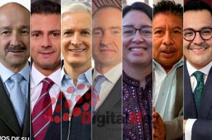 Carlos Salinas, Enrique Peña, Alfredo Del Mazo, Rodrigo Martínez-Celis, Azucena Cisneros, Faustino de la Cruz, Daniel Sibaja.