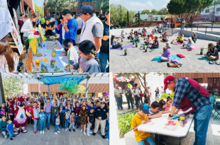 Familias disfrutan actividades ecológicas y culturales en el EcoFest 2025