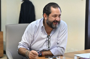 José Francisco Vázquez Rodríguez durante la mesa de trabajo con el Voluntariado del Congreso