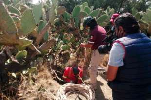 ¡Sobreviven! Se perdieron en una cueva 16 horas en #Teotihuacan