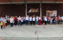 Destacó el compromiso de continuar con la construcción de la red de agua de La Hacienda de Ixtapan