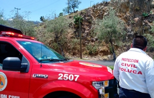 Salvaguardan Protección Civil y Bomberos de Toluca la integridad física de la población