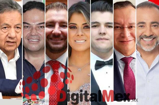 Higinio Martínez, Enrique Vargas, Elías Rescala, Paulina Peña, Fernando Tena, Raymundo Martínez, Fernando Flores