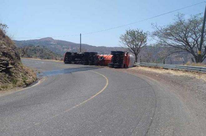 La circulación se vio afectada por espacio de dos horas en ambos sentidos