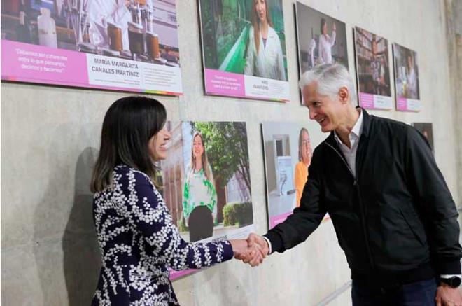 El Estado de México se respalda y confía en las mujeres.