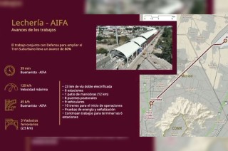 #Video: Tren Suburbano Lechería-AIFA conectará al Edoméx y la CDMX en 39 minutos; obra al 80% de avance
