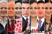 Alfredo del Mazo, Eric Sevilla, Alejandra del Moral, Alejandro Moreno, Jacqueline García, Rodrigo Jarque, Isabel Sánchez Holguín