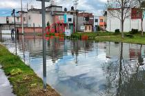 Durante las maniobras hallaron bolsas de plástico, pet, cubrebocas y otros desechos inorgánicos.