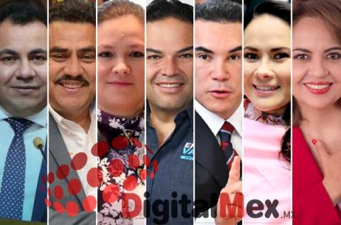 Rigoberto Vargas, Eliud Terrazas, Daniella Durán, Enrique Vargas, Alejandro Moreno, Alejandra del Moral, Ana Lilia Herrera