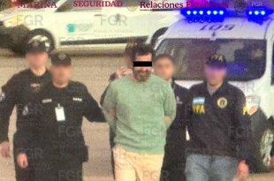 Fernando Farías Laguna fue trasladado de Argentina a México bajo custodia de autoridades mexicanas para enfrentar el proceso penal en su contra.