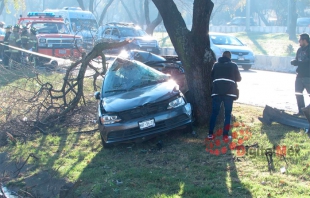 #Alerta: muere al chocar en #SanMateoAtenco