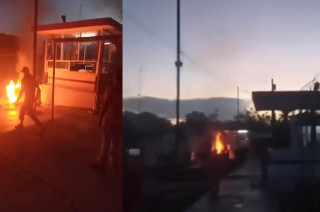 Videos difundidos en redes sociales mostraron fuego al interior del inmueble y se escuchan gritos de los internos pidiendo la intervención de los medios de comunicación.
