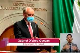 Llama Gabriel O´Shea a la población a cuidarse y usar cubrebocas