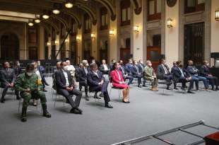 Acuerdo Nacional por la Democracia convocado por el Presidente Andrés Manuel López Obrador