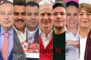 José Luis Cervantes, Eliud Terrazas, Rigoberto Vargas, Alfredo Del Mazo, Mauricio Arroyo, Alejandra Del Moral, Delfina Gómez