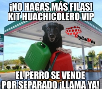 Kit huachicolero...