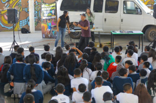Estudiantes de Ecatepec participaron en talleres musicales y actividades preventivas