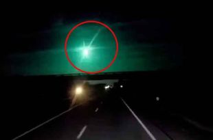 #Video: Meteorito ilumina tres estados de México