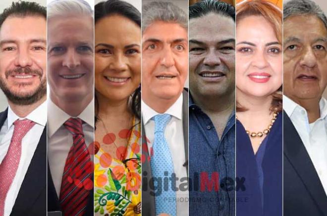 Elías Rescala, Alfredo Del Mazo, Alejandra del Moral, Ernesto Nemer, Enrique Vargas, Ana Lilia Herrera, Higinio Martínez.