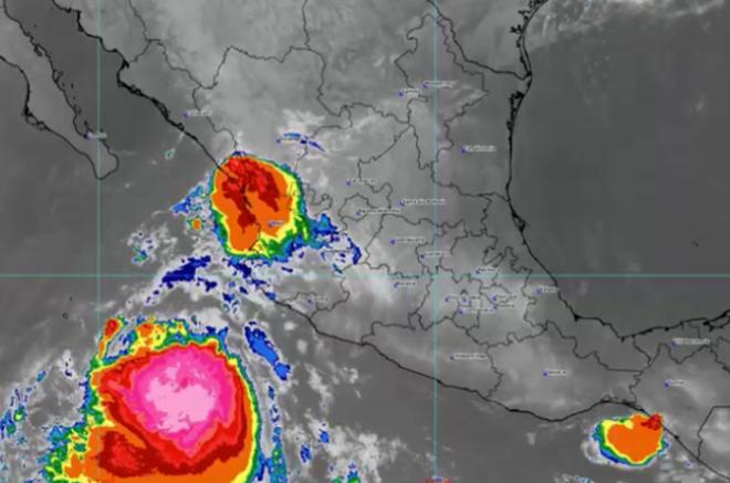 Se espera que esta semana impacte la tormenta Pamela al occidente de México, en Sonora.