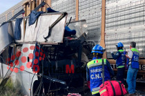 Las autoridades continúan dando atención médica a los lesionados en distintos hospitales de la entidad.