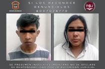 Julián Aldair “N” de 20 años y Laisha Lesli “N” de 18 años fueron detenidos por el asesinato de su hijo.