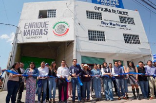 Acompañado de líderes locales y la diputada Teresa Ginez, enfatizó la importancia de la unidad para mejorar la región.