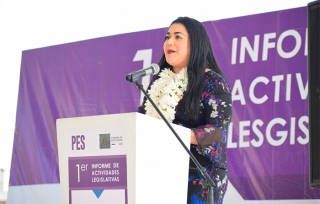 Estoy legislando a favor de la seguridad de las familias mexicanas: Esmeralda Moreno